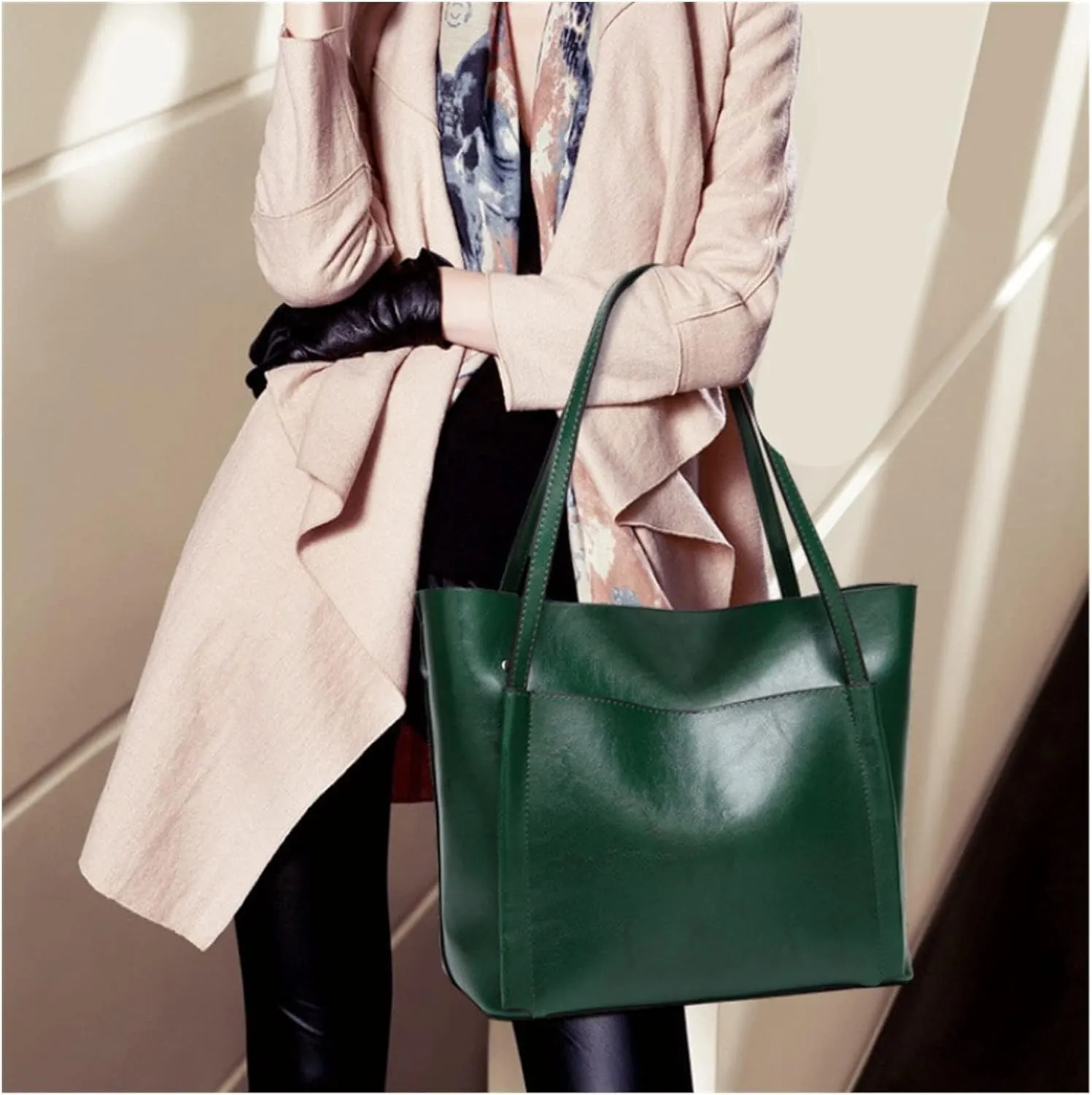 Large Soft Leather Bag For Women Handbags Ladies Crossbody Bags For Women Shoulder Bags Female Big Tote Bag