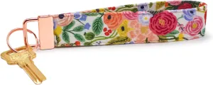 LNKRE JEWELRY Fabric Wristlet Keychain Holder, Short Lanyard for Keys, Wallet and Car Accessories