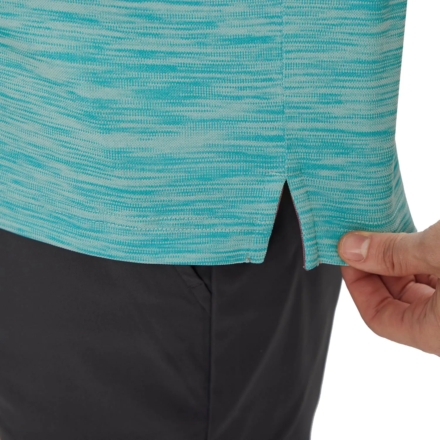 M MAELREG Golf Shirts for Men Dry Fit Short Sleeve Casual Performance Moisture Wicking Heather Pique Collared Polo Shirts