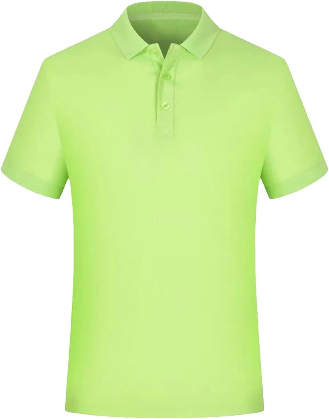Men Quick Dry Polo Shirt Summer Fashion Casual Basic Tops Short Sleeve Golf Work Tops