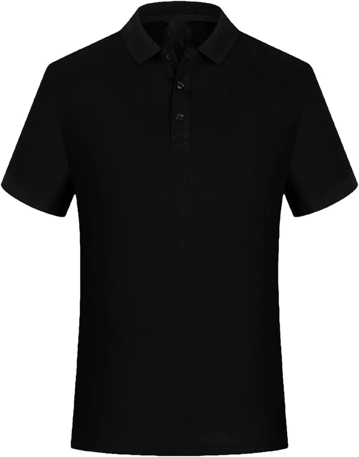 Men Quick Dry Polo Shirt Summer Fashion Casual Basic Tops Short Sleeve Golf Work Tops