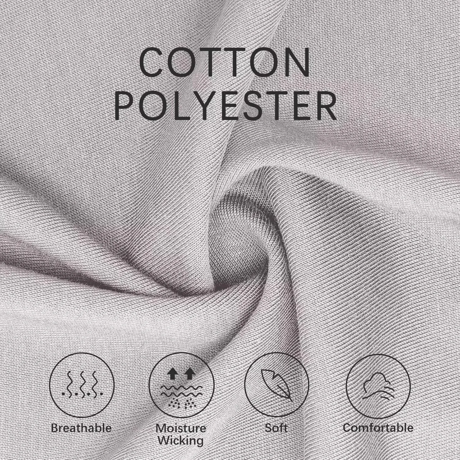 Men's Business Long and Short Sleeve Polo Shirts Mercerized Cotton Blend Casual Stylish Collared Shirts