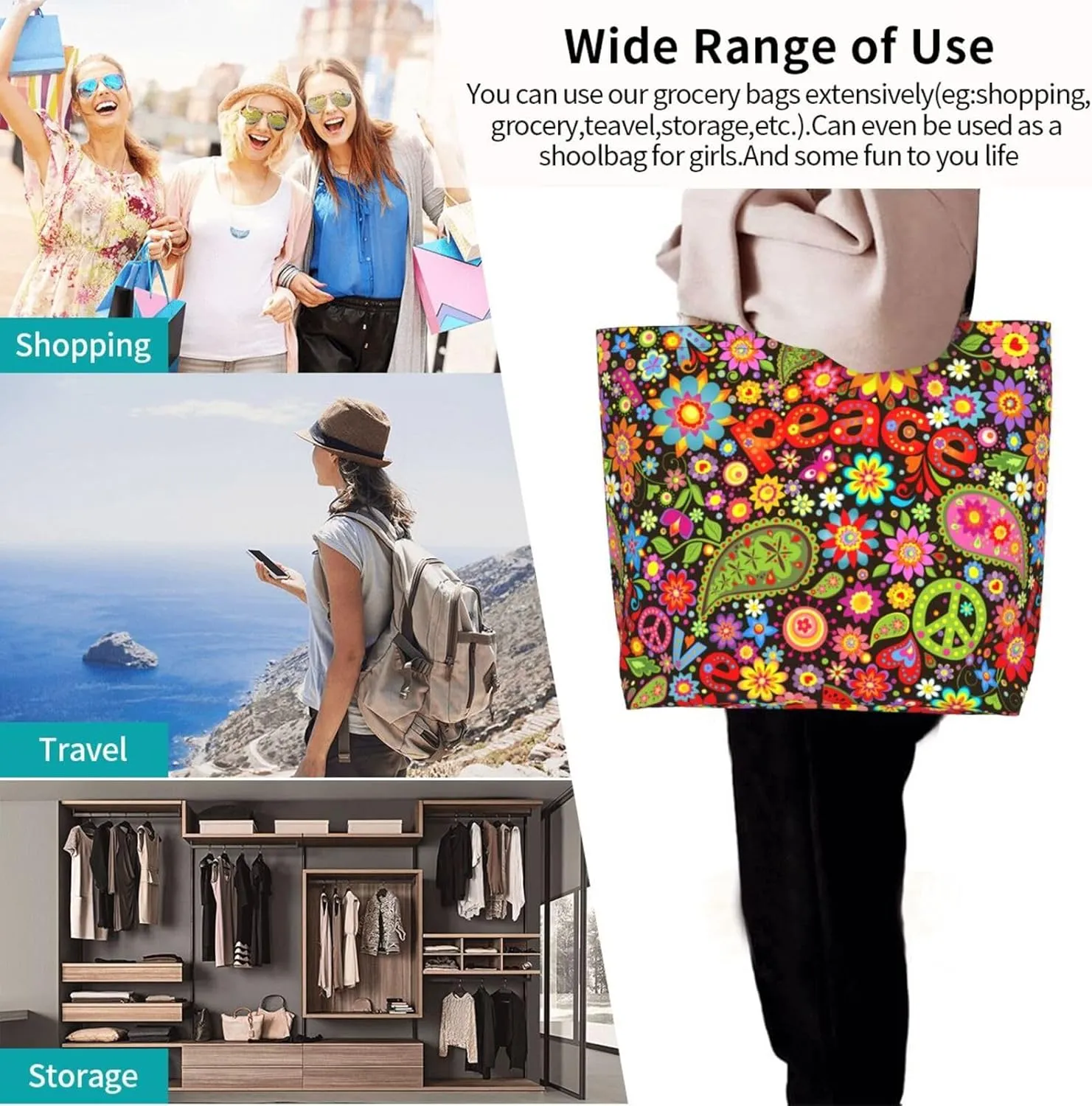 Mexico Mexican Eagle Flag Women's Tote Bag Large Capacity Single Shoulder Bags Handbag for Shopping Work