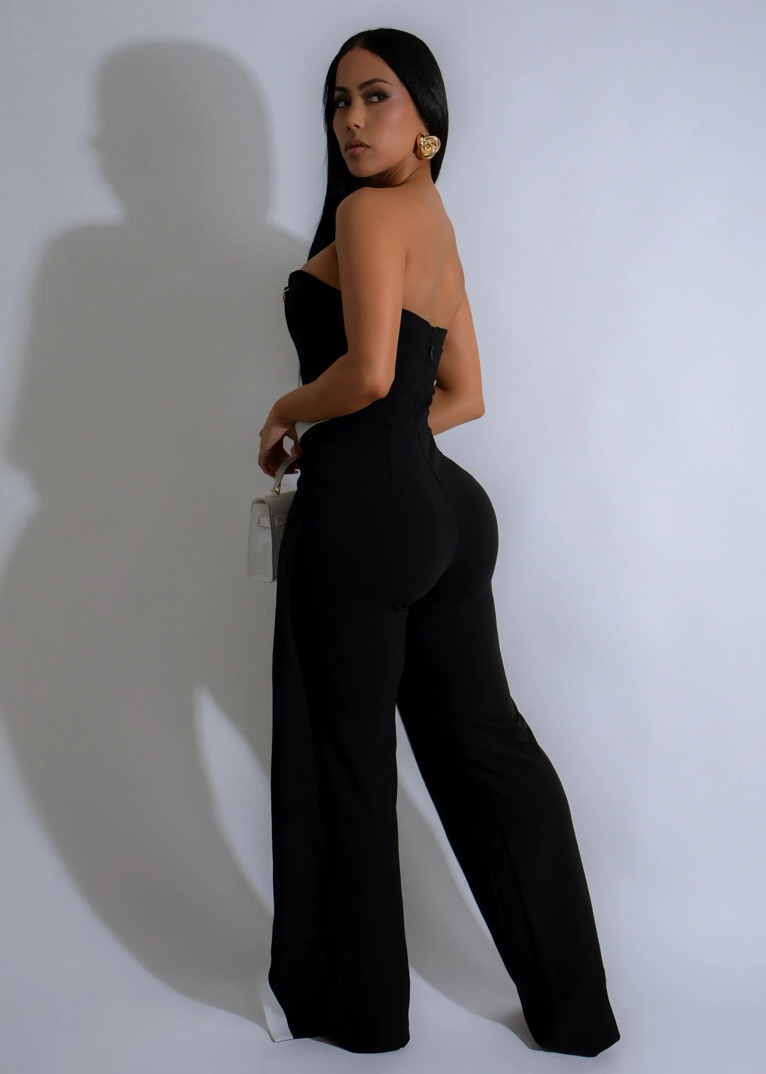 Monarch Elegance Jumpsuit Black