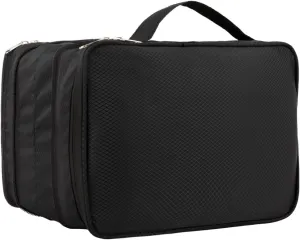 Muka Double-sided Storage Compression Packing Cube, Small Expandable Luggage Organizer Bags for Travel Accessories