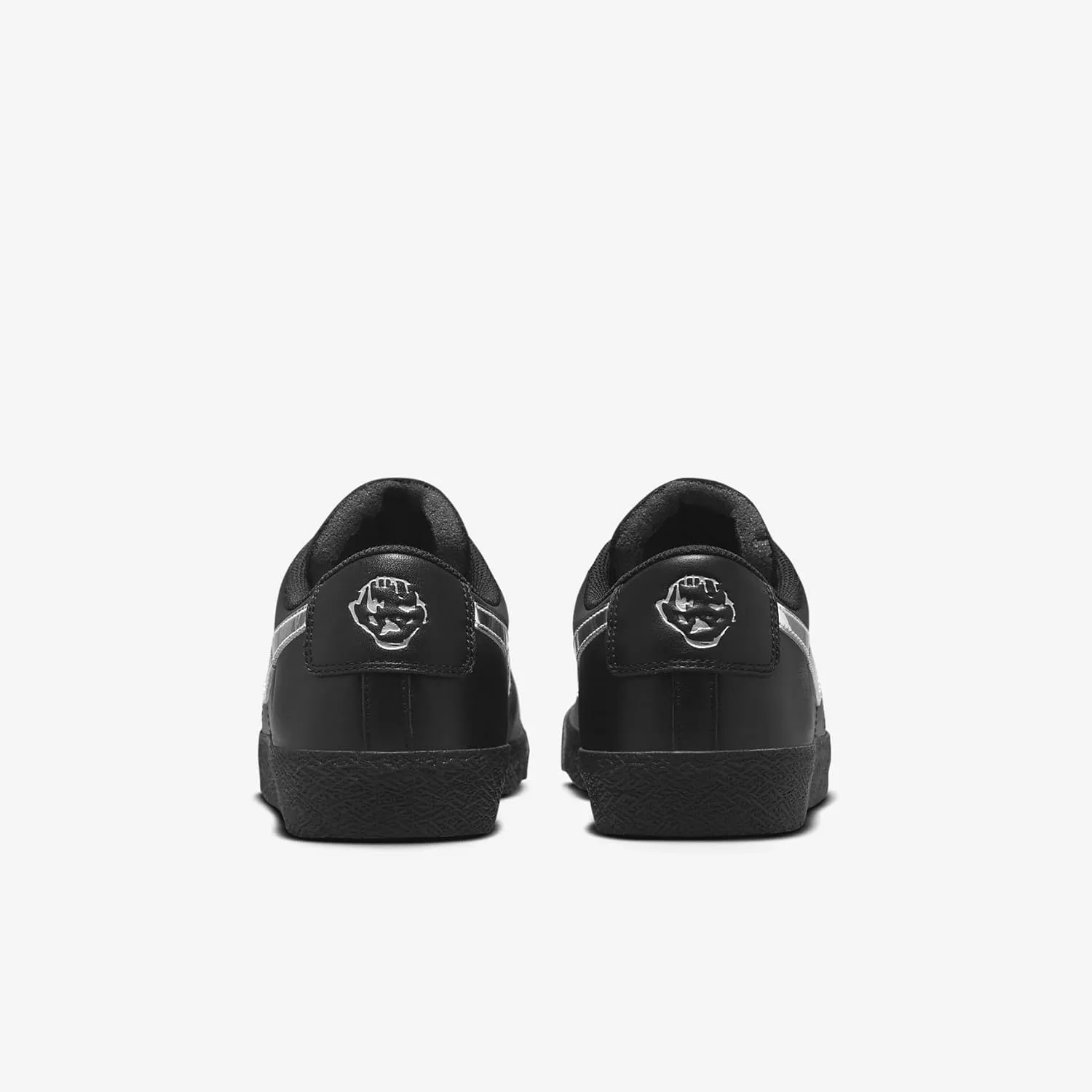 Nike SB Zoom Blazer Low x Dancer Skateboards Men's Shoes (HJ6703-001, Black/Black/Metallic Silver)
