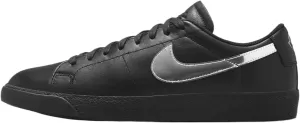 Nike SB Zoom Blazer Low x Dancer Skateboards Men's Shoes (HJ6703-001, Black/Black/Metallic Silver)