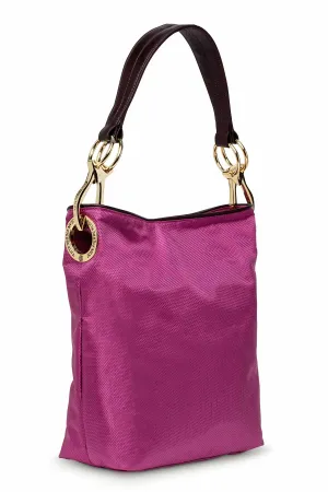 Nylon Bucket Bag Wine