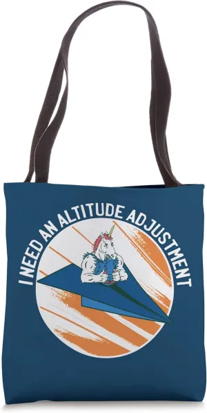Paper-airplane math-teacher engineer unicorn paper-plane Tote Bag