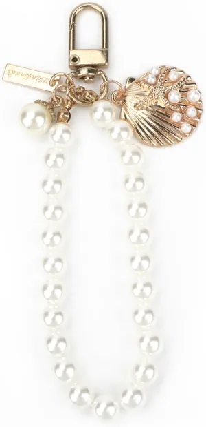 Pearl Keychain Love Pearl Keychians Car Keychain Wristlet Keychains Pearls Keycharm Accessories