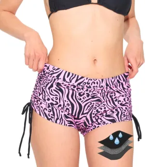 Period Swimwear Boyshorts Ultra-Thin Quick-Dry Swim Shorts Leak-Proof Swim Bottoms for Surf & Sports for Teens