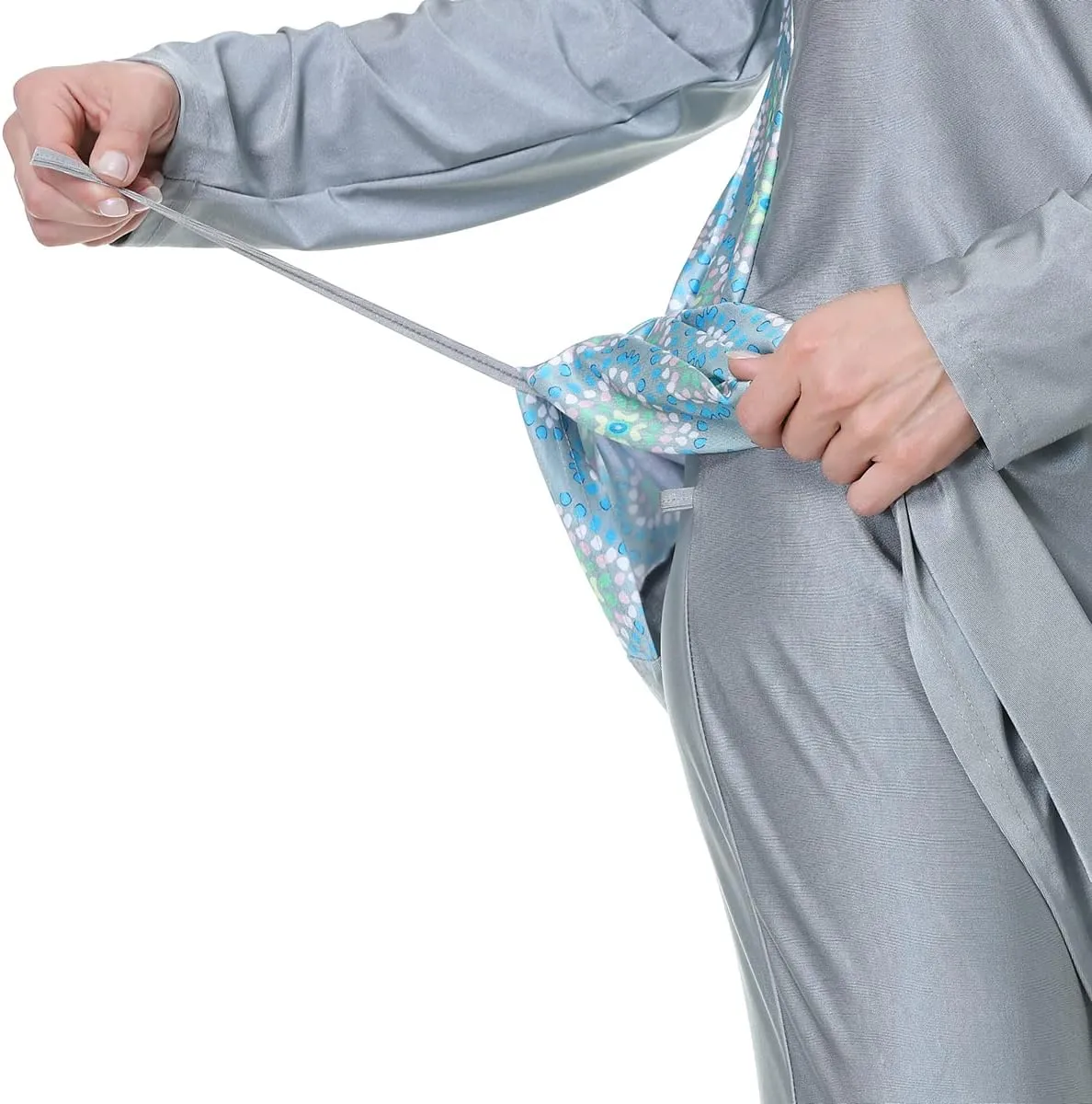 Plus Size Muslim Swimsuits for Women Modest Islamic Swimwear Burkini Full Cover Hijab Top Pants 3PCS Fat Bathing Suits