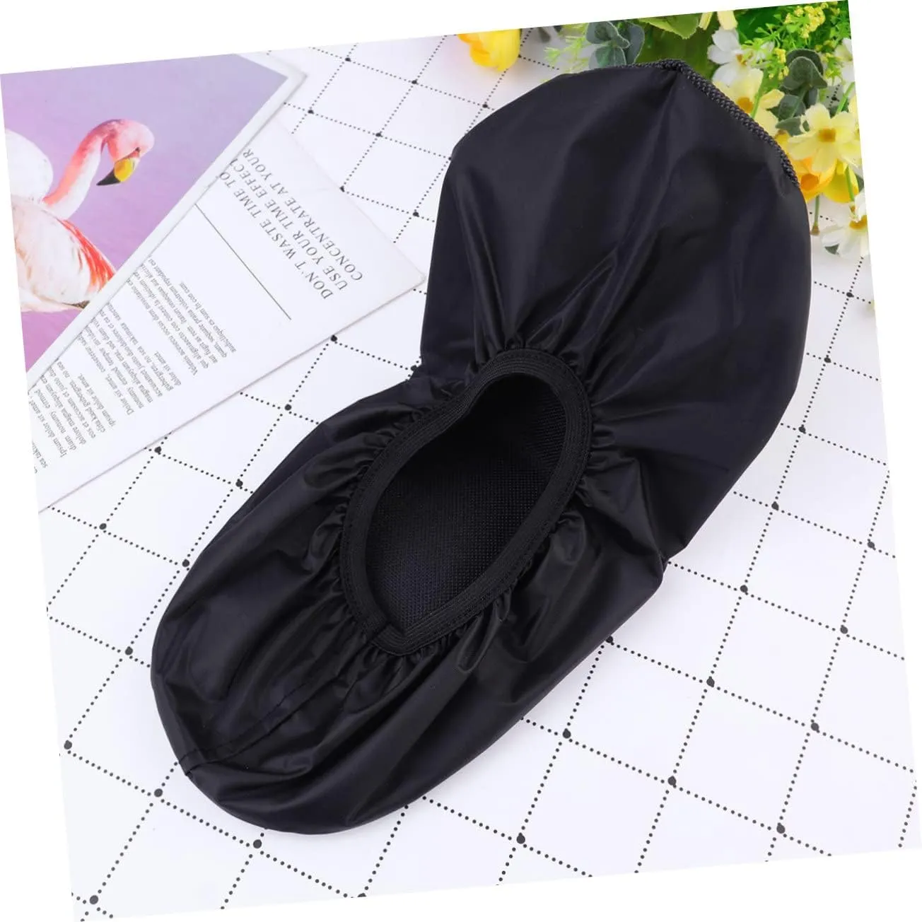 POPETPOP Bowling Black Bowling Shoes Covers Men Shoes Protector Non-Slip Shoe Protector