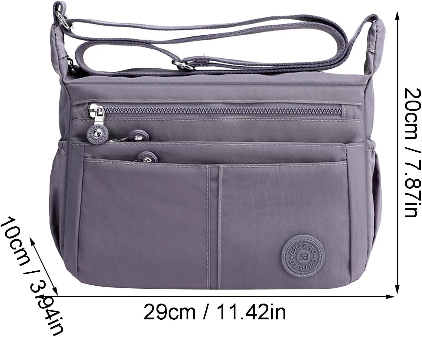 Purses for Women 2025 Nylon Cloth Bag One Shoulder Bag Lightweight Tote Large Capacity Pockets Large