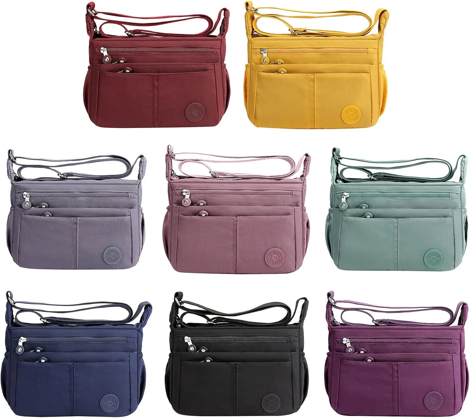 Purses for Women 2025 Nylon Cloth Bag One Shoulder Bag Lightweight Tote Large Capacity Pockets Large