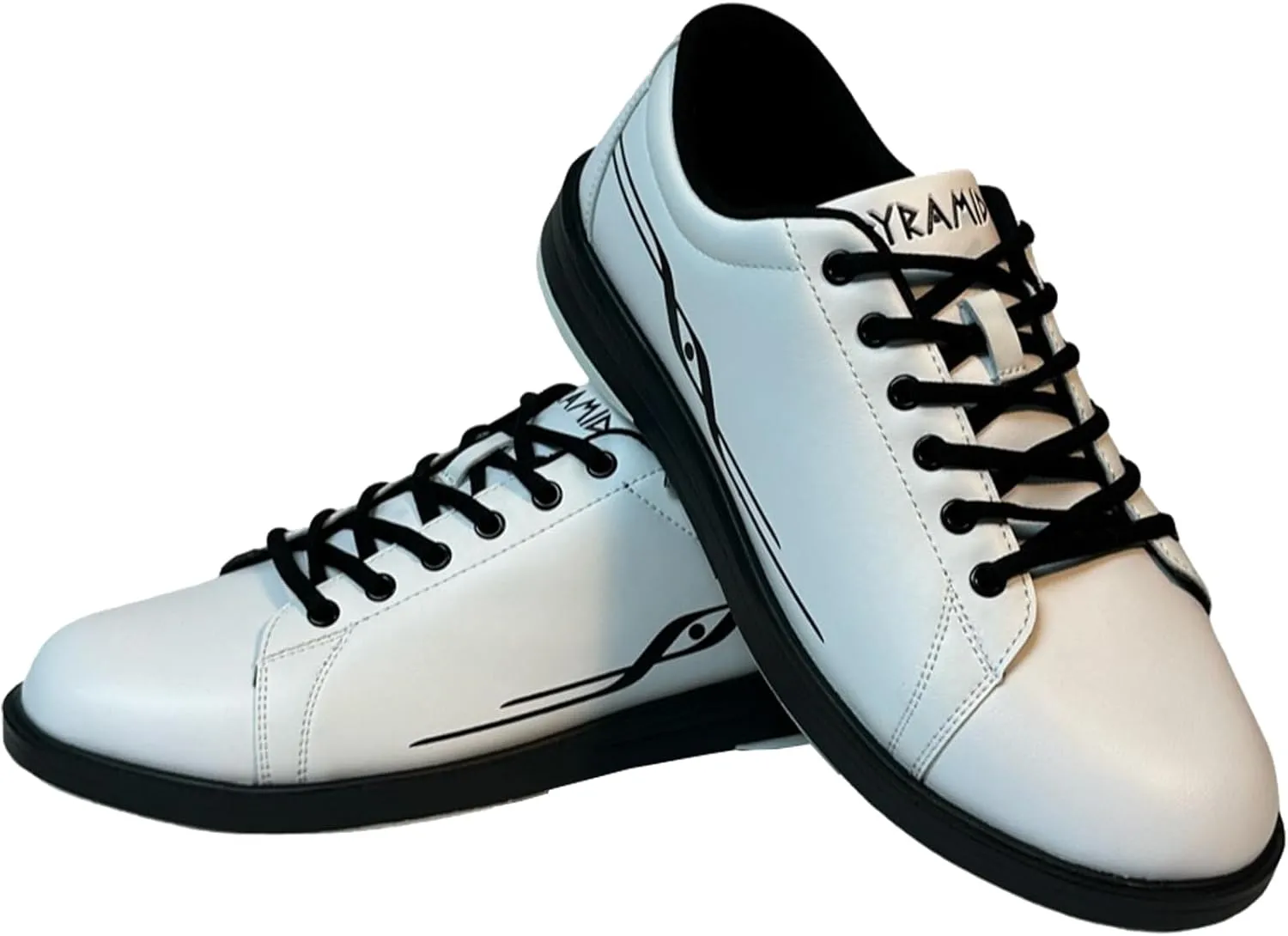 Pyramid Men's Classic Bowling Shoes - Universal Slide Soles, Medium Width