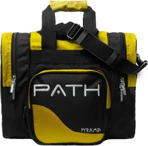 Pyramid Path Pro Deluxe Single Bowling Ball Tote - Holds One Ball, One Pair Shoes Up to Mens 15
