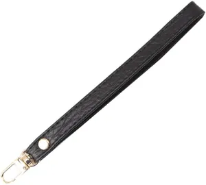 Replacement Wrist Strap Faux Leather Clutch Wristlet Purse Bag Accessories Black