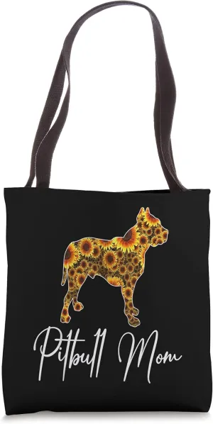 Rescue Pitbull Dog Accessories Graphic Image Retro Distresse Tote Bag