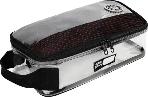 Rough EnoughClearToiletryBagfor Traveling Men Shaving Kit Medicine Case Pouch Organizer Large for Toiletries Accessories