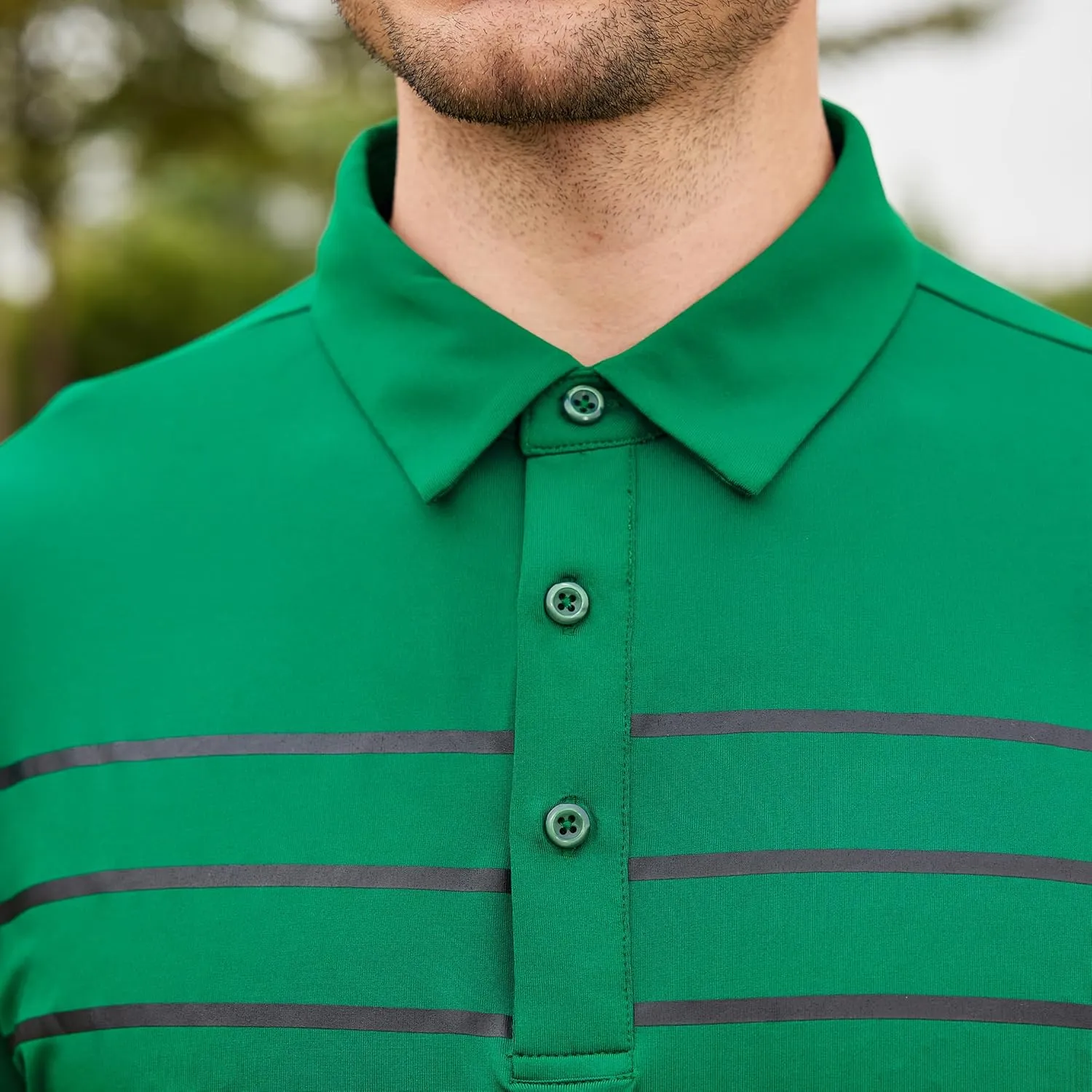 SAMERM Golf Shirts for Men Dry Fit Short Sleeve Mens Golf Shirt Performance Moisture Wicking Polo Shirts for Men