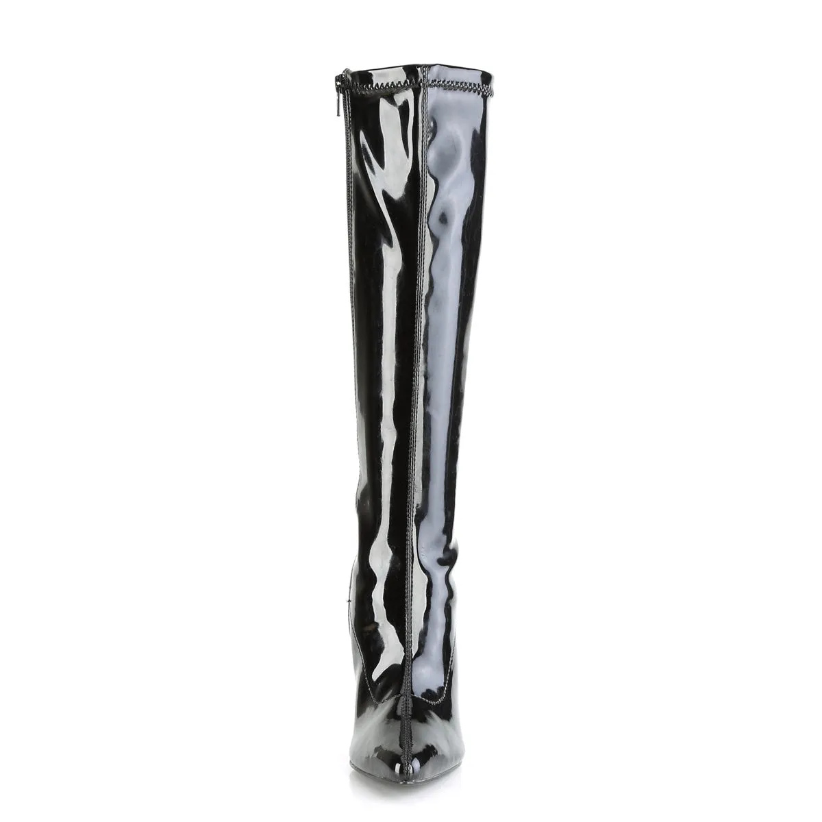 Shiny and Sexy Knee High Stiletto Boots