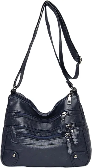 Shopper Handbag Travel Purse Women Soft Leather Shoulder Bags Layer Classic Crossbody Bag Luxury Designer Handbag