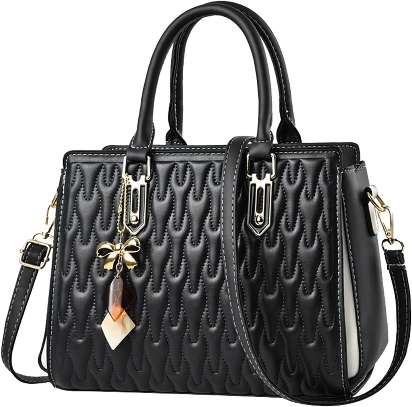 Shoulder Bag for Women Tote Bag For Women Fashion Womens Handbags Ladies Purse Satchel Shoulder Bags Tote Leather