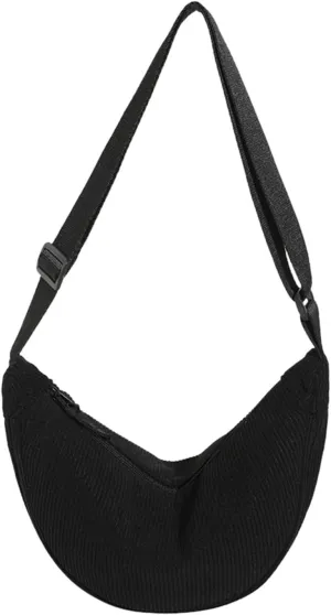 Shoulder Bags for Women Women's Fashion Solid Color Cordulet Crossbody Bag Dumpling Bag Lightweight Underarm Bag