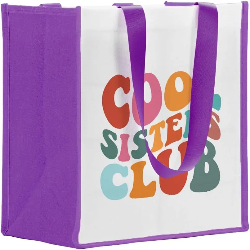 Sisters Tote Bag - Sister Gifts for Graduation, Christmas, Birthday