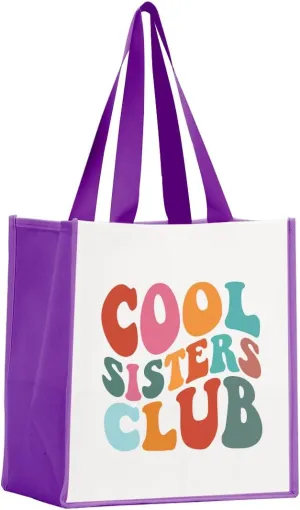 Sisters Tote Bag - Sister Gifts for Graduation, Christmas, Birthday