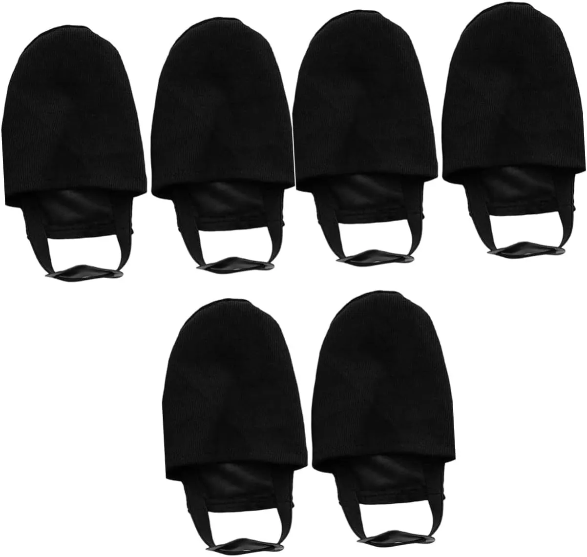 Sosoport 3 Pairs Bowling Shoes Slider Boys and Girls Bowling Sliding Mat Cover Pads