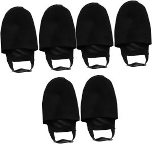 Sosoport 3 Pairs Bowling Shoes Slider Boys and Girls Bowling Sliding Mat Cover Pads