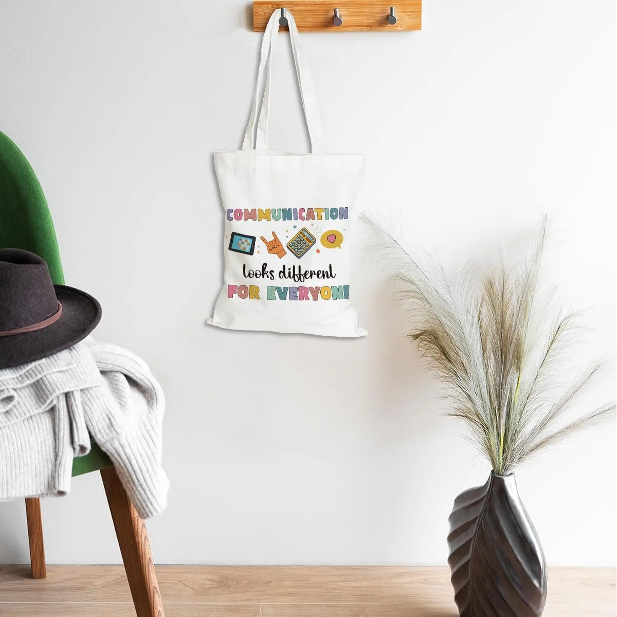 Speech Therapy Gifts SLP Tote Bag for Teacher Speech Language Pathology Beach Bag Speech Pathologist Gifts