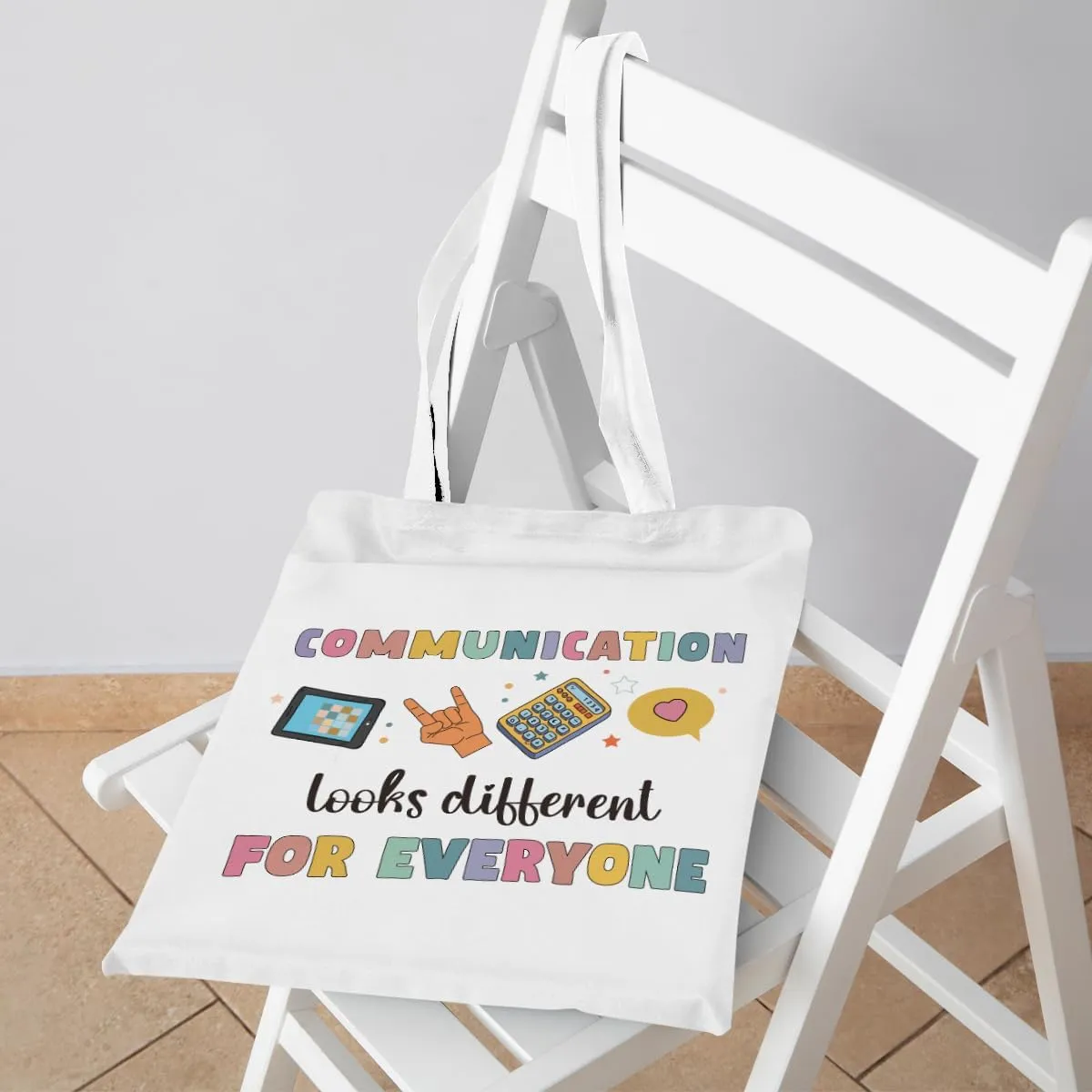 Speech Therapy Gifts SLP Tote Bag for Teacher Speech Language Pathology Beach Bag Speech Pathologist Gifts