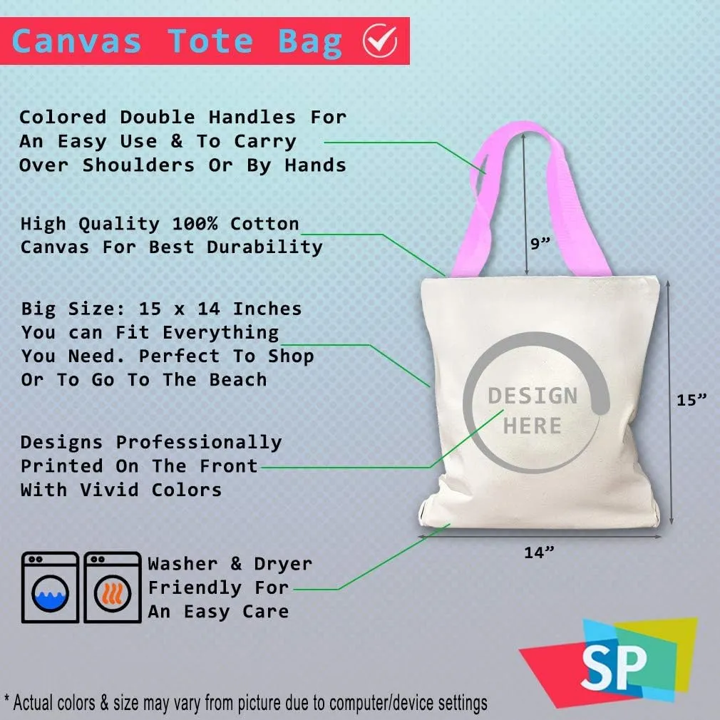 Speedy Pros Canvas Tote Bag for Women There Is No Crying During Tax Season Funny Humor Beach Bags for Women