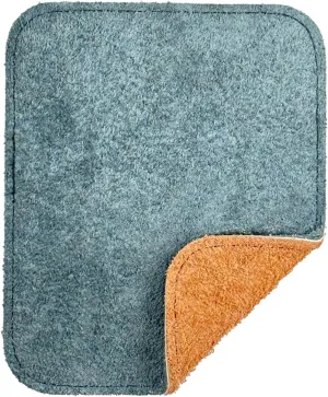 Strikeclub Bowling Ball Shammy Towel | Dual Sides Leather Bowling Towel | Bowling Accessories