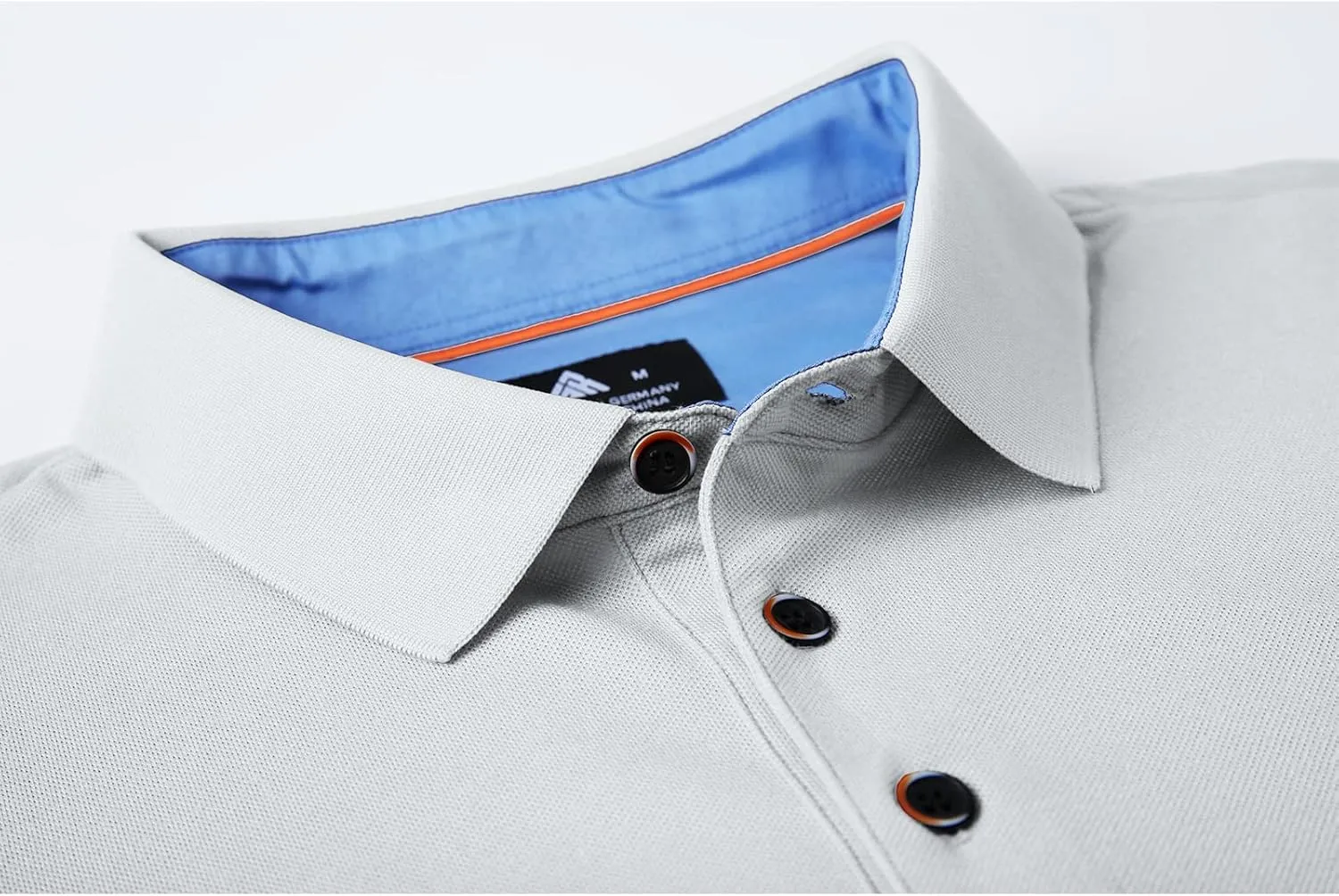 SWISSWELL Long Sleeve Polo Shirts for Men collared Performance Golf Shirts Casual Workwear Office