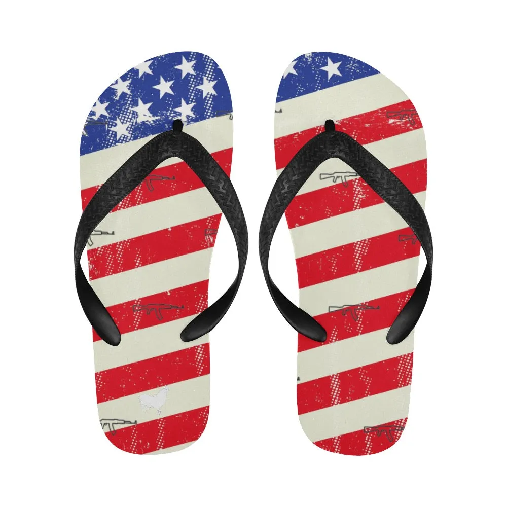 #SWS17 PATRIOTIC Flip Flops (For both Men and Women)