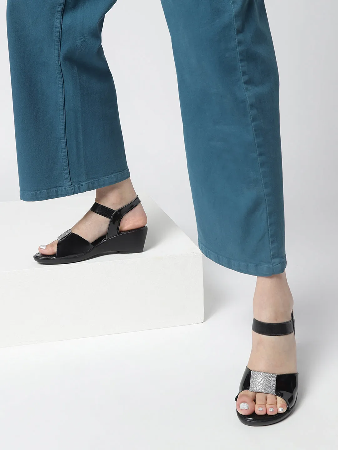 T-Strap Platform Heels