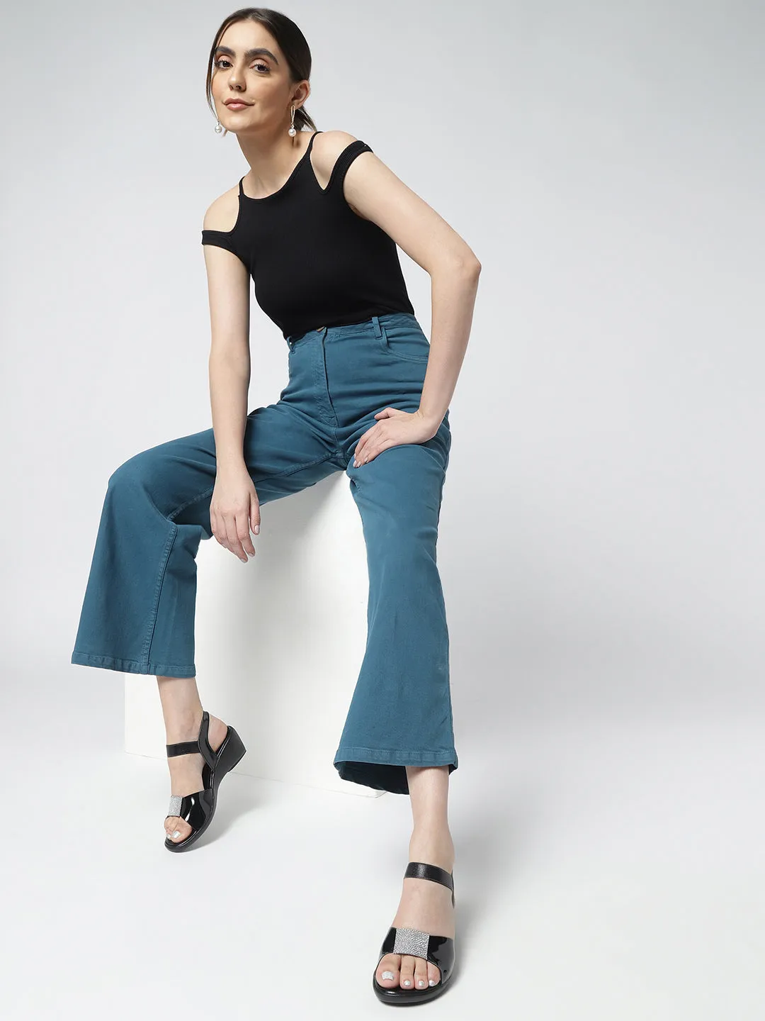 T-Strap Platform Heels
