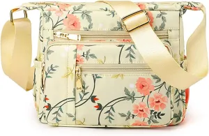 Today Daily Deals Tote Bag For Women Floral Shoulder Handbag Roomy Multiple Pockets Bag For Ladies Crossbody Purse Fashion Cross Body Bags J