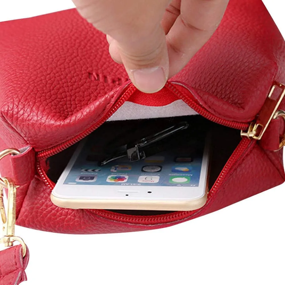 Tote Bag For Women 4 Packet Solid Color Leather Handbags Shoulder Bags Crossbody Hobo Work Bags Travel