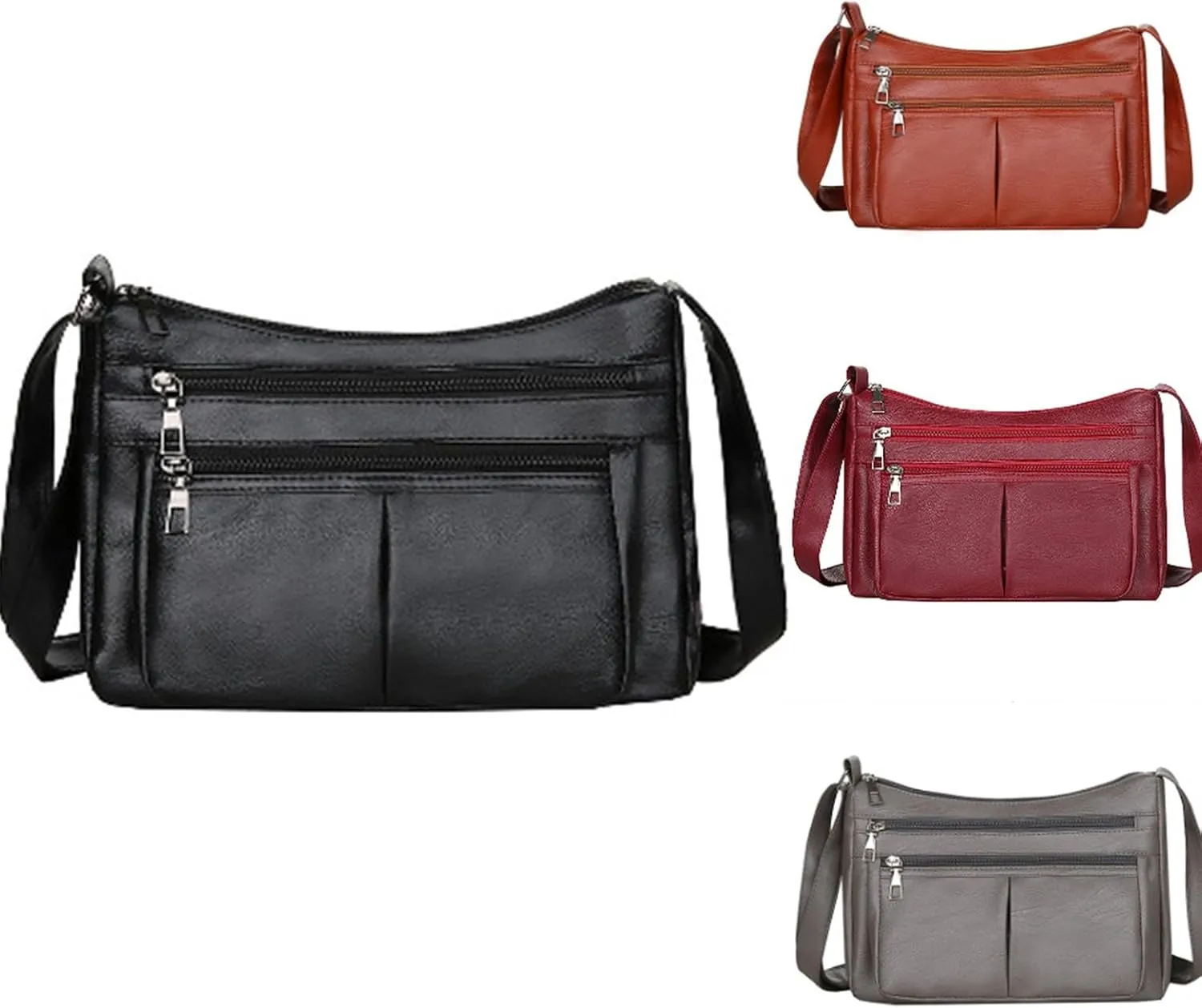 Tote Bag For Women Casual Leather Retro Shoulder Bags Versatile Cross Body Handbags For Shopping Travel Essential W