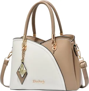 Tote Bag For Women Color Block Women Hobo Handbags Large Capacity Plaid Middle Shoulder Messenger Bag For Daily Work C