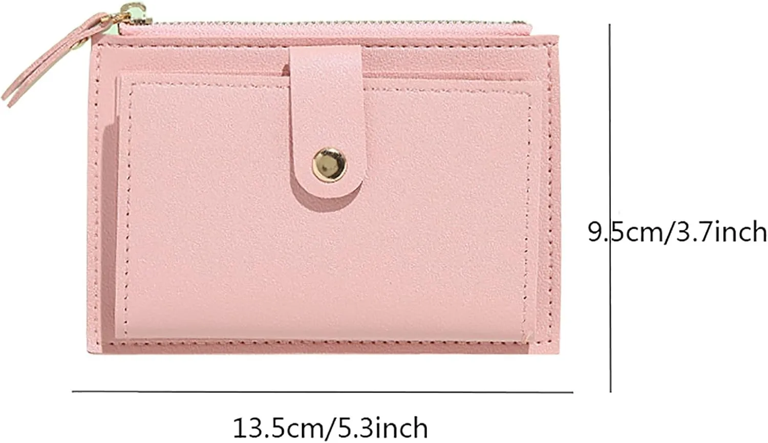 Tote Bag For Women Ladies Zip Purse Card Slot Wallet Leather Mini Small Card Purses Wallets For Shopping Travel Essential E
