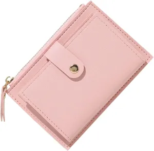 Tote Bag For Women Ladies Zip Purse Card Slot Wallet Leather Mini Small Card Purses Wallets For Shopping Travel Essential E