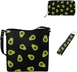 Tote Bags Set 3 Piece Saddle Bags Satchel Bags for Women Wallet Women Wristlet Key Holder
