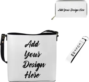 Tote Bags Set 3 Piece Saddle Bags Satchel Bags for Women Wallet Women Wristlet Key Holder