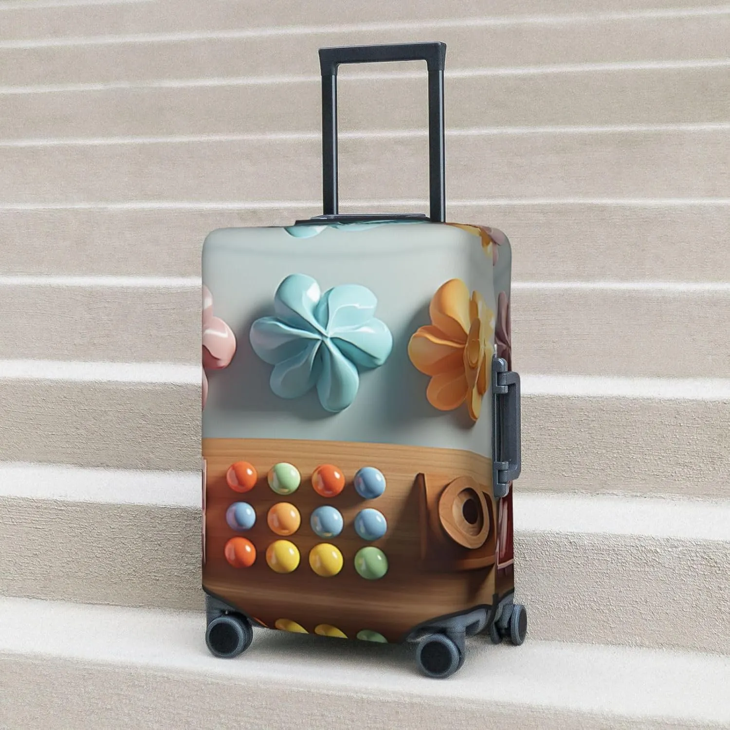 Toy Story Travel Luggage Cover Suitcase Protector Fits 18-32 Inch Suitcase Travel Accessories
